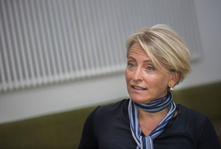 Kristín Pétursdóttir, fráfarandi forstjóri Mentor.
