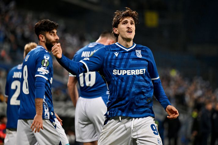 Lech Poznan unnu örugglega gegn AGF í undankeppni Meistaradeildar Evrópu.