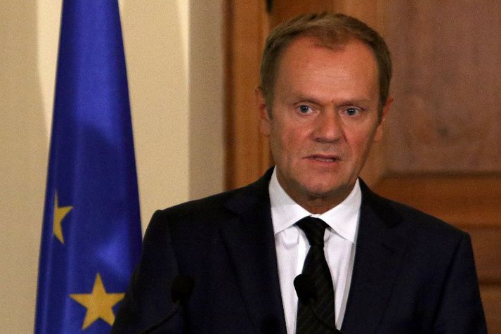 Donald Tusk er forseti leiðtogaráðs Evrópusambandsins.