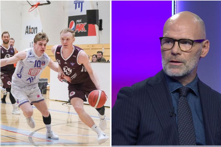 Hermann Hauksson hefur sjaldan séð annað eins og varnarleik Álftaness í gærkvöldi 