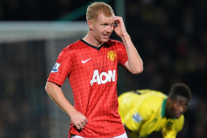 Paul Scholes kunni sitthvað fyrir sér í boltanum.