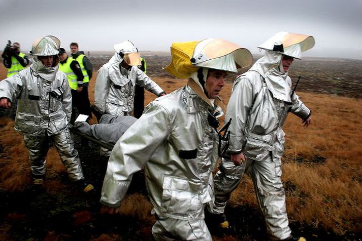 Síðasta æfing af svipuðu tagi var árið 2004.Mynd / víkurfréttir