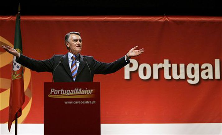 Anibal Cavaco Silva er líklegastur til að verða næsti forseti Portúgals.