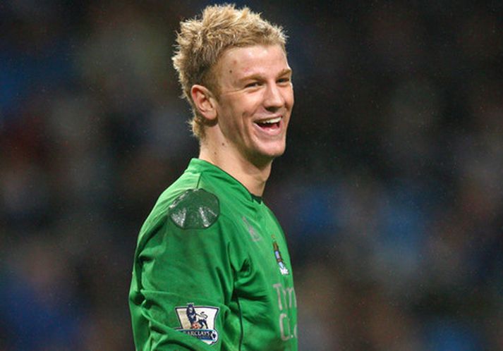 Joe Hart, markvörður Manchester City.