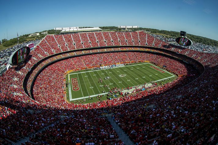 Arrowhead Stadium í Kansas er einn af þeim völlum sem mun halda leiki á HM 2026.