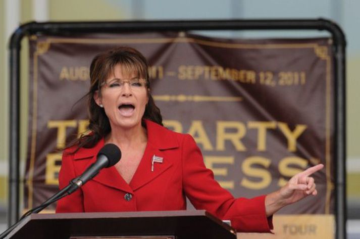 Palin sagðist vilja einbeita sér að störfum innan Repúblikana flokksins.