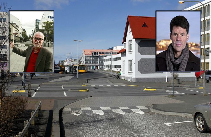 Fræðsluganga með Guðjóni Friðrikssyni sagnfræðingi og Hjálmari Sveinssyni formanni umhverfis- og skipulagsráðs.