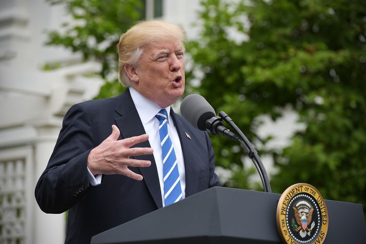Donald Trump, forseti Bandaríkjanna.