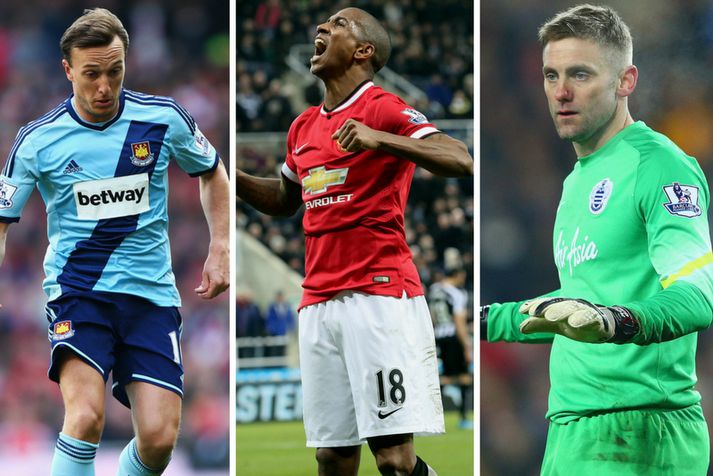 Mark Noble, Ashley Young og Rob Green ættu að vera í liðinu.