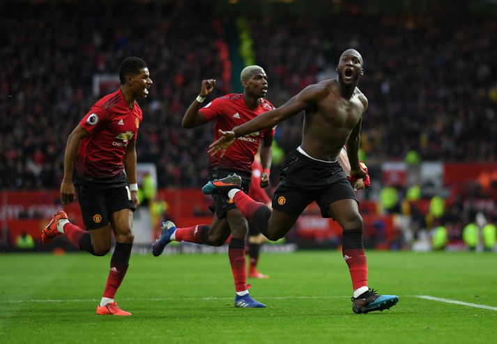 Lukaku var hetja Manchester United