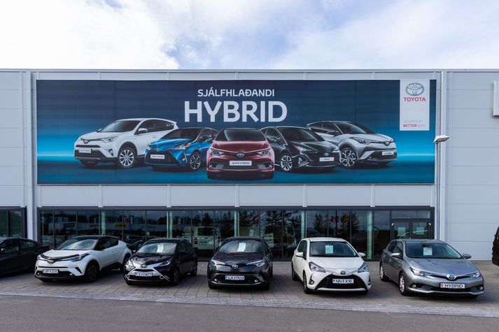 Toyota er mest selda bílategundin það sem af er ári. 