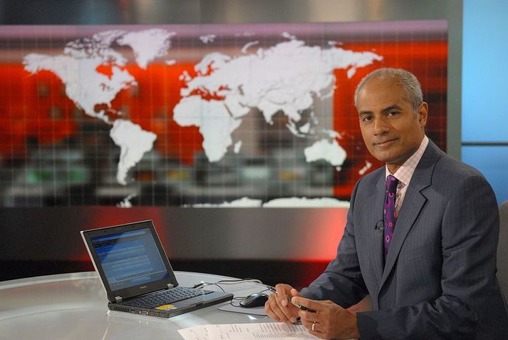 Alagiah las kvöldfréttir á BBC í tuttugu ár.