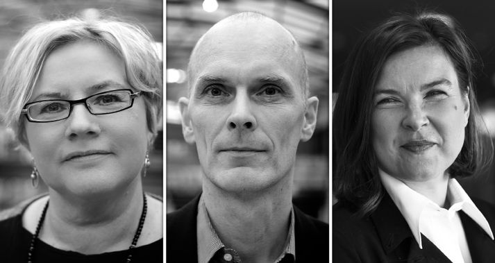 Lára Ingólfsdóttir, Þórir Haraldsson og Tanya Zharov.