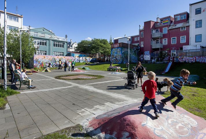 Hjartagarðurinn hefur verið samkomustaður fólksins í borginni.
