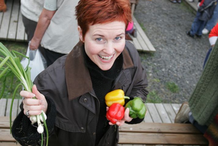 Sigrún Hjálmtýsdóttir, sem oftast er kölluð Diddú, mun syngja á tónleikunum. Mynd/ Heiða.