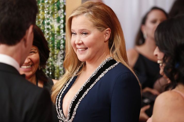Amy Schumer, grínisti, leikkona og Emmy-verðlaunahafi.