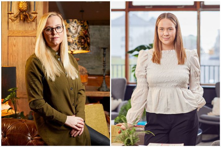 Ingunn Guðmundsdóttir (t.v.) og Snæfríður Jónsdóttir hafa verið ráðnar til Empower.