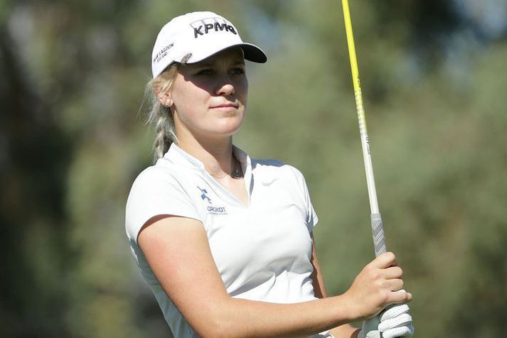 Ólafía Þórunn Kristinsdóttir er eina íslenska konan sem hefur keppt á LPGA-mótaröðinni.