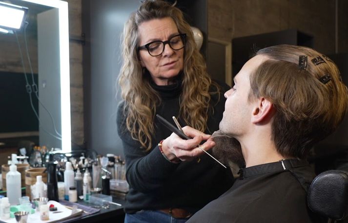 Ásta hafði mikinn húmor fyrir sjálfri sér á Eddunni á sínum tíma. 