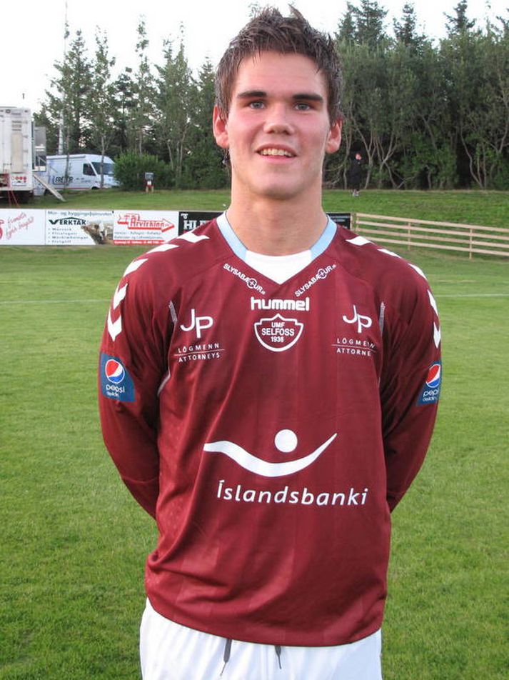 Viðar Örn Kjartansson eftir leikinn í kvöld.