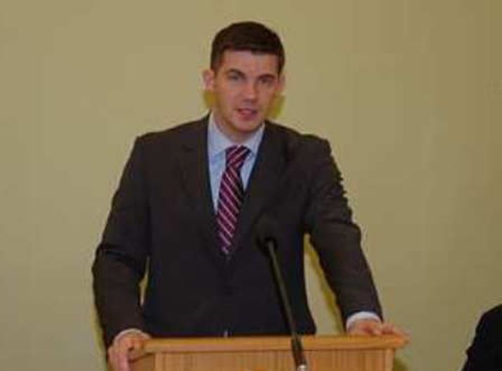 Elliði Vignisson bæjarstjóri.