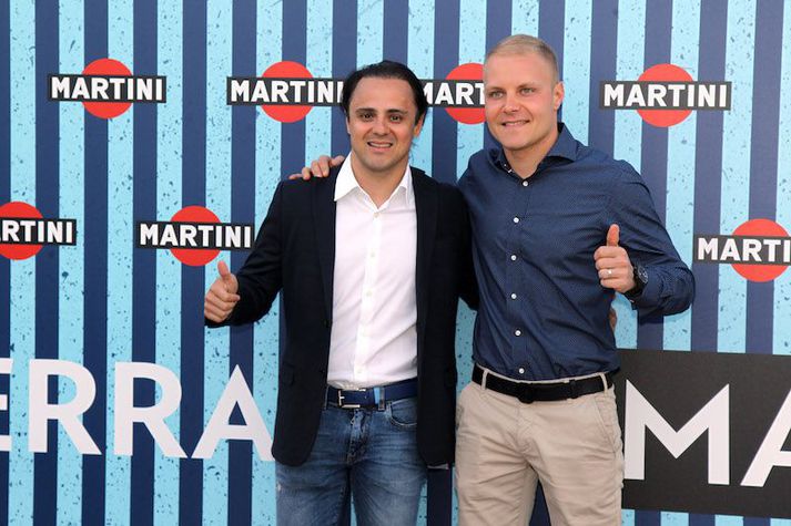 Felipe Massa og Valtteri Bottas.