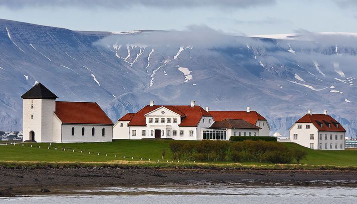 Vísir verður með annað augað á Bessastöðum í dag.