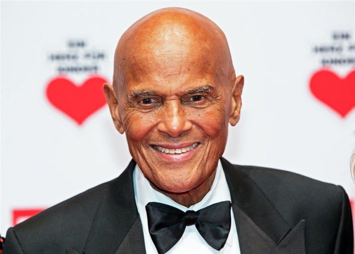 Söngvarinn Harry Belafonte árið 2014.  