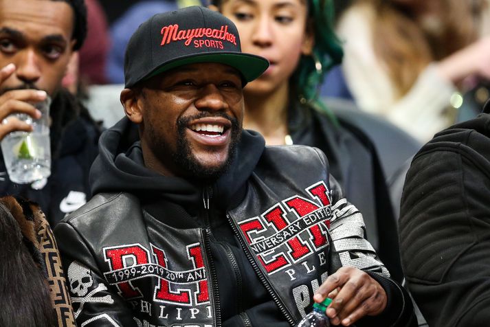 Floyd Mayweather vann alla 50 bardaga sína á ferlinum.