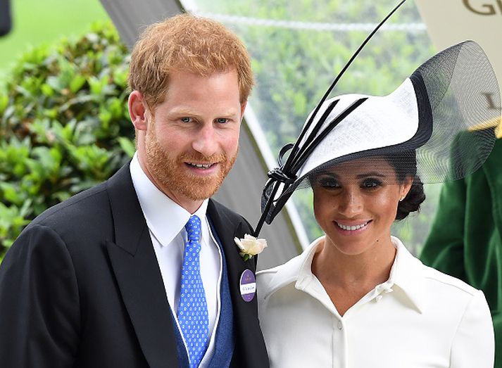 Harry Bretaprins og Meghan Markle.