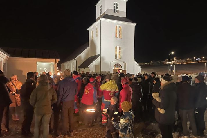 Mieszkańcy Vestmananeyjar zebrali się aby upamiętnić 50-tą rocznicę wybuchu wulkanu
