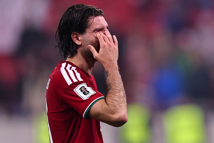 Dominik Szoboszlai og félagar í ungverska landsliðinu eru úr leik í undankeppni HM en þeir hafa ekki komist á heimsmeistaramótið í 39 ár.