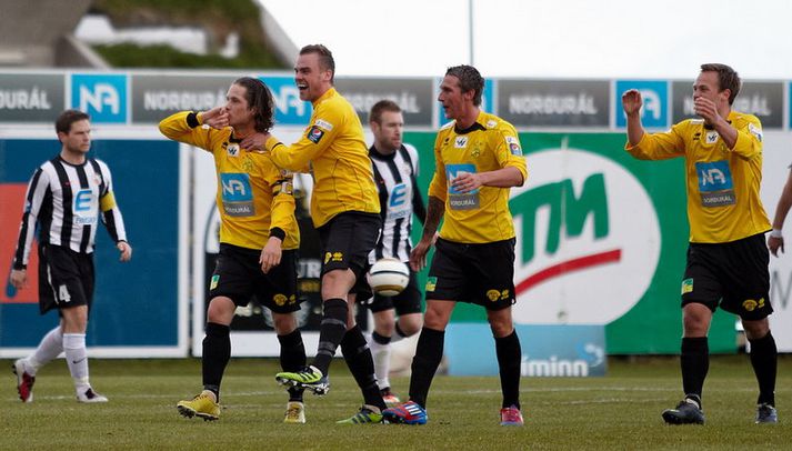 Skagamenn unnu KR á dögunum.