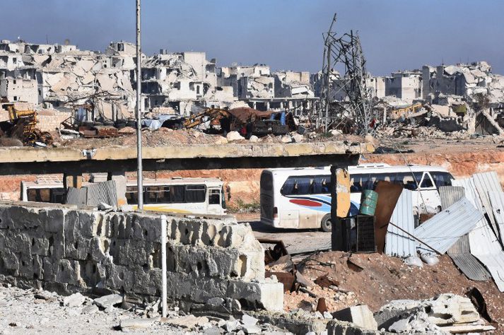 Óöld hefur lengi ríkt í sýrlensku borginni Aleppo.
