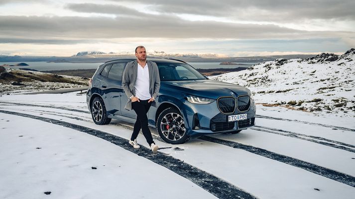 „Ég stóð mig að því að kíkja á hann nokkrum sinnum út um eldhúsgluggann þar sem honum var lagt úti á hlaði," segir James Einar Becker