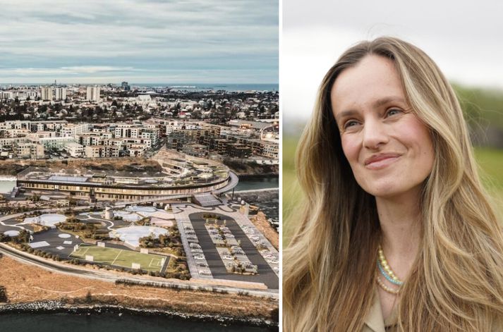 Hildur segir skólann eiga að kosta tuttugu milljarða samkvæmt tillögu. 
