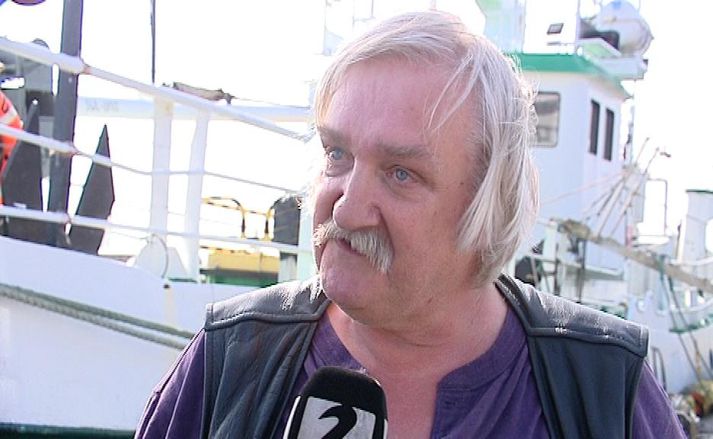 Garðar Valberg Sveinsson er fulltrúi Íslands með eitt skip. Færeyingar eiga hins vegar tvö skip í olíuleitinni,