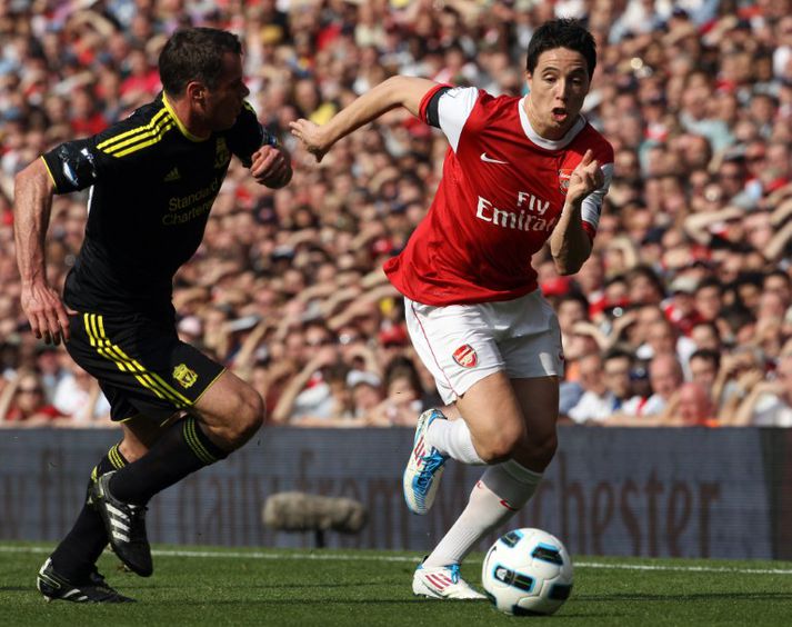 Allt útlit er fyrir að Arsenal verði án Fabregas og Nasri á næstu leiktíð