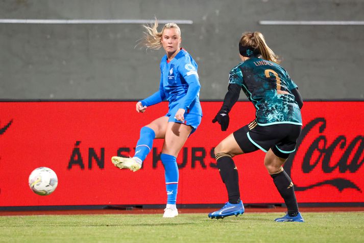 Hafrún Rakel Halldórsdóttir heldur sæti sínu í byrjunarliðinu.