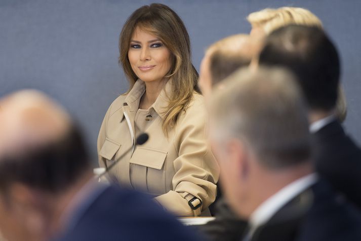 Melania Trump, forsetafrú Bandaríkjanna.