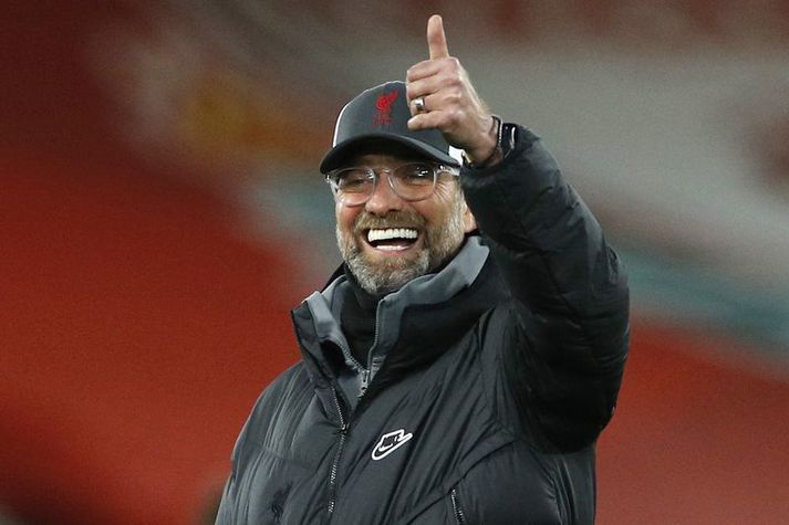 Það er enginn uppgjafartónn í Jürgen Klopp, knattspyrnustjóra Liverpool, þrátt fyrir þrjú töp í röð og mjög erfiða byrjun á árinu 2021.