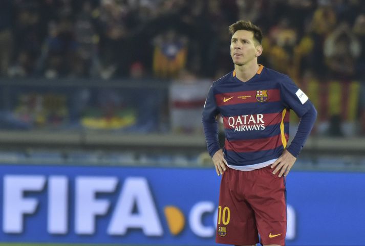 Messi átti magnað ár með Barcelona.