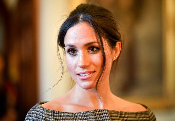 Meghan Markle er eiginkona Harry Bretaprins. Hann titlar sig þó ekki sem slíkur lengur.