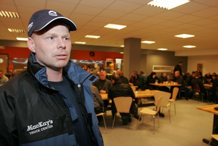Sturla Jónsson, vöruflutningabílstjóri og mótmælandi.