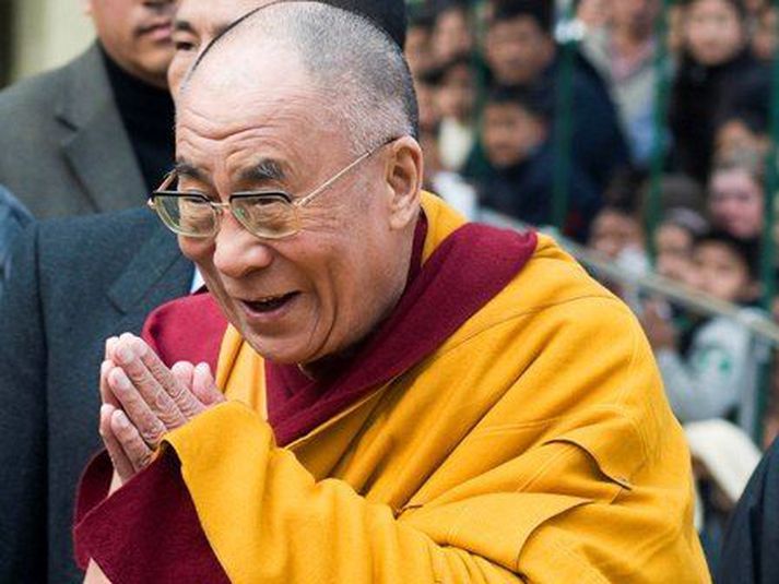 Dalai Lama kemur til Íslands á sunnudagskvöld.