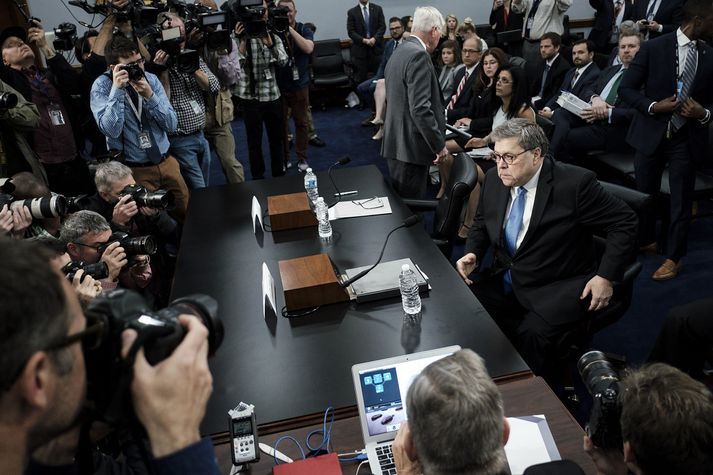 William Barr er dómsmálaráðherra Bandaríkjanna.