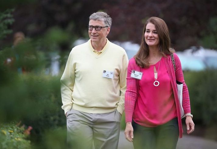 Hjónin Bill og Melinda Gates.