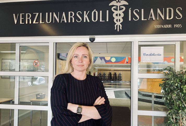 Guðrún Inga Sívertsen útskrifaðist úr Verzlunarskóla Íslands árið 1997.