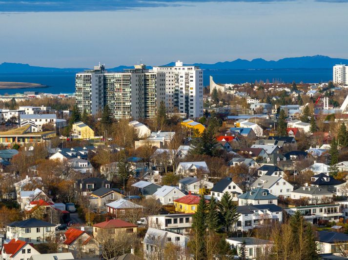 Loftmynd úr Reykjavík en myndin tengist fréttinni ekki beint.