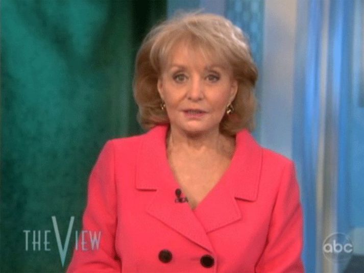 Barbara Walters kann að búa til umtalað sjónvarpsefni. Hún er einn framleiðenda The View.